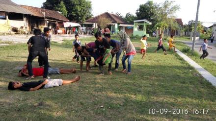 Simulasi Bencana Gempa Bumi Dusun Nglengis